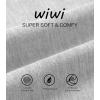 imageWiWi Mens Bamboo Viscose Pajama Pants Soft Lounge Bottoms Knit Big and Long Sweatpants Lightweight Sleep Pant Drawstring S4XAash Grey