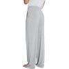 imageWiWi Mens Bamboo Viscose Pajama Pants Soft Lounge Bottoms Knit Big and Long Sweatpants Lightweight Sleep Pant Drawstring S4XBlight Heather Grey
