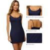 imageWiWi Slip Dress for Women Viscose from Bamboo Spaghetti Strap Lingerie Sexy Nightgowns Plus Size Sleep Chemise S4XStyle Bnavy