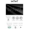 imageWiWi Slip Dress for Women Viscose from Bamboo Spaghetti Strap Lingerie Sexy Nightgowns Plus Size Sleep Chemise S4XStyle Fblack