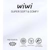 imageWiWi Womens Pajamas Set Viscose from Bamboo Soft Short Sleeve Top with Ruffle Shorts Sleepwear Ladies Pjs Sets SXXLApure White