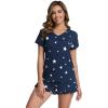 A-dark Navy Star