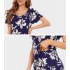 imageWiWi Bamboo Viscose Pajamas for Women Soft Capri Pants Pajama Sets Plus Size Sleepwear Pjs Loungewear S4XAnavy Floral