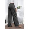 imageWiWi Pajama Pants for Women Plus Size Pajamas Bottoms Wide Leg Lounge Soft Pj SweatpantsViscose Made from Bamboo S4XAcharcoal Heather