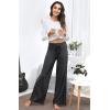 imageWiWi Pajama Pants for Women Plus Size Pajamas Bottoms Wide Leg Lounge Soft Pj SweatpantsViscose Made from Bamboo S4XAcharcoal Heather