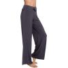 imageWiWi Pajama Pants for Women Plus Size Pajamas Bottoms Wide Leg Lounge Soft Pj SweatpantsViscose Made from Bamboo S4XAdark Grey