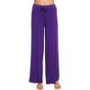 imageWiWi Pajama Pants for Women Plus Size Pajamas Bottoms Wide Leg Lounge Soft Pj SweatpantsViscose Made from Bamboo S4XAlilac