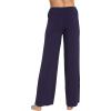 imageWiWi Pajama Pants for Women Plus Size Pajamas Bottoms Wide Leg Lounge Soft Pj SweatpantsViscose Made from Bamboo S4XAnavy
