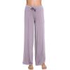 imageWiWi Pajama Pants for Women Plus Size Pajamas Bottoms Wide Leg Lounge Soft Pj SweatpantsViscose Made from Bamboo S4XAviolet