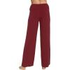 imageWiWi Pajama Pants for Women Plus Size Pajamas Bottoms Wide Leg Lounge Soft Pj SweatpantsViscose Made from Bamboo S4XAwine