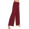 imageWiWi Pajama Pants for Women Plus Size Pajamas Bottoms Wide Leg Lounge Soft Pj SweatpantsViscose Made from Bamboo S4XAwine