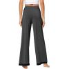 imageWiWi Pajama Pants for Women Plus Size Pajamas Bottoms Wide Leg Lounge Soft Pj SweatpantsViscose Made from Bamboo S4XBcharcoal Heather