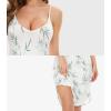 imageWiWi Slip Dress for Women Plus Size Chemise Nightgown Full Spaghetti Strap DressesViscose made from Bamboo S4XAleaf