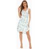 imageWiWi Viscose from Bamboo Nightgowns for Women Soft Sleeveless Tank Sleep Shirts Plus Size Sleepwear Night Dress S4XAgreen Leaf