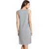 imageWiWi Viscose from Bamboo Nightgowns for Women Soft Sleeveless Tank Sleep Shirts Plus Size Sleepwear Night Dress S4XAheather Grey