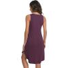 imageWiWi Viscose from Bamboo Nightgowns for Women Soft Sleeveless Tank Sleep Shirts Plus Size Sleepwear Night Dress S4XAmulberry