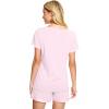 imageWiWi Viscose from Bamboo Pajamas Set for Women Soft Short Sleeve with Shorts Summer Plus Size Pjs Sets Sleepwear S4XCpink