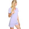 imageWiWi Viscose from Bamboo Pajamas Set for Women Soft Short Sleeve with Shorts Summer Plus Size Pjs Sets Sleepwear S4XCtaro Purple