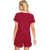 imageWiWi Viscose from Bamboo Pajamas Set for Women Soft Short Sleeve with Shorts Summer Plus Size Pjs Sets Sleepwear S4XCwine Red