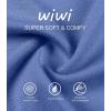 imageWiWi Viscose from Bamboo Pajamas Set for Women Soft Short Sleeve with Shorts Summer Plus Size Pjs Sets Sleepwear S4XDsky Blue