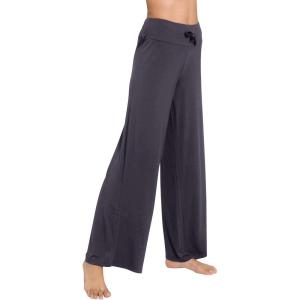 imageWiWi Pajama Pants for Women Plus Size Pajamas Bottoms Wide Leg Lounge Soft Pj SweatpantsViscose Made from Bamboo S4XAdark Grey