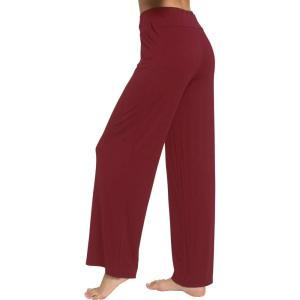 imageWiWi Pajama Pants for Women Plus Size Pajamas Bottoms Wide Leg Lounge Soft Pj SweatpantsViscose Made from Bamboo S4XAwine