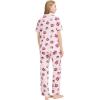 imageWiWi Bamboo Viscose Pajamas Set for Women Soft Button Down Sleepwear Pj Lightweight Lounge Sets Loungewear SXXLBcoffee Cup