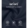 imageWiWi Mens Pajama Pants  Viscose from Bamboo Soft Sleep Pants Comfy Drawstring Lounge Bottom with Pockets Sweatpants SXXLMidnight Blue