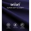 imageWiWi Mens Pajama Pants  Viscose from Bamboo Soft Sleep Pants Comfy Drawstring Lounge Bottom with Pockets Sweatpants SXXLNavy