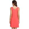 imageWiWi Nightgown for Women Cooling Sleeveless Sleepwear V Neck Sleep Shirt Plus Size Tank Pajamas Dress S4XAcoral