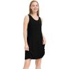 imageWiWi Soft Nightgowns for Women Sleeveless Racerback Nightgown Plus Size Pajamas Sleepshirts S4XCblack