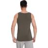 imageWiWi Viscose from Bamboo Mens Tank TShirt Soft Crewneck Undershirts Moisture Wicking Sleeveless Tanks Undershirt SXXLCharcoal