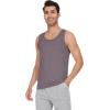 imageWiWi Viscose from Bamboo Mens Tank TShirt Soft Crewneck Undershirts Moisture Wicking Sleeveless Tanks Undershirt SXXLMisty Grey