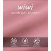 imageWiWi Viscose from Bamboo Pajama Sets for Women Soft Pjs Loungewear Short Sleeve Top with Pants Sleepwear Pajamas SXXLAdusty Rose