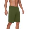 imageWiWi Viscose from Bamboo Pajama Short for Men Soft Knit Sleep Bottoms Summer Lounge Short Pants Cool Loungewear SXXLAarmy Green