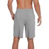 imageWiWi Viscose from Bamboo Pajama Short for Men Soft Knit Sleep Bottoms Summer Lounge Short Pants Cool Loungewear SXXLAheather Grey
