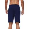 imageWiWi Viscose from Bamboo Pajama Short for Men Soft Knit Sleep Bottoms Summer Lounge Short Pants Cool Loungewear SXXLAnavy