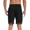 imageWiWi Viscose from Bamboo Pajama Short for Men Soft Knit Sleep Bottoms Summer Lounge Short Pants Cool Loungewear SXXLBblack