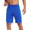 imageWiWi Viscose from Bamboo Pajama Short for Men Soft Knit Sleep Bottoms Summer Lounge Short Pants Cool Loungewear SXXLBbright Blue
