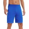 imageWiWi Viscose from Bamboo Pajama Short for Men Soft Knit Sleep Bottoms Summer Lounge Short Pants Cool Loungewear SXXLBbright Blue
