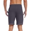 imageWiWi Viscose from Bamboo Pajama Short for Men Soft Knit Sleep Bottoms Summer Lounge Short Pants Cool Loungewear SXXLBdark Grey