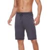 imageWiWi Viscose from Bamboo Pajama Short for Men Soft Knit Sleep Bottoms Summer Lounge Short Pants Cool Loungewear SXXLCdark Grey