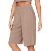 imageWiWi Viscose from Bamboo Soft Sleep Shorts for Women Pajama Bottoms Lounge Plus Size Lightweight Short Pants S3XCamel
