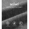 imageWiWi Viscose from Bamboo Soft Sleep Shorts for Women Pajama Bottoms Lounge Plus Size Lightweight Short Pants S3XDark Heather Grey