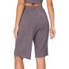 imageWiWi Viscose from Bamboo Soft Sleep Shorts for Women Pajama Bottoms Lounge Plus Size Lightweight Short Pants S3XMisty Grey
