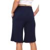 imageWiWi Viscose from Bamboo Soft Sleep Shorts for Women Pajama Bottoms Lounge Plus Size Lightweight Short Pants S3XNavy