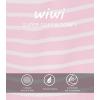 imageWiWi Viscose from Bamboo Soft Sleep Shorts for Women Pajama Bottoms Lounge Plus Size Lightweight Short Pants S3XPink White Stripe