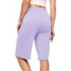 imageWiWi Viscose from Bamboo Soft Sleep Shorts for Women Pajama Bottoms Lounge Plus Size Lightweight Short Pants S3XTaro Purple