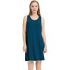 imageWiWi Soft Nightgowns for Women Sleeveless Racerback Nightgown Plus Size Pajamas Sleepshirts S4XCpeacock Blue