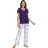A-dark Purple Dots